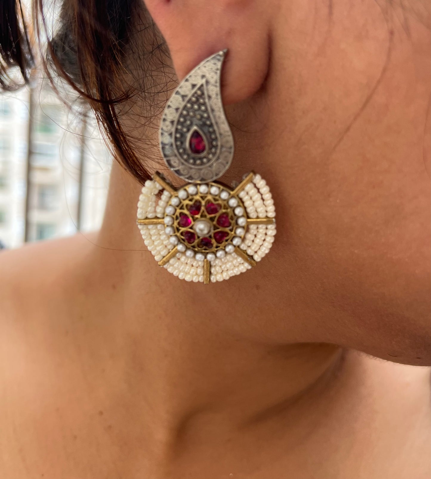 Keeri Silver Earring