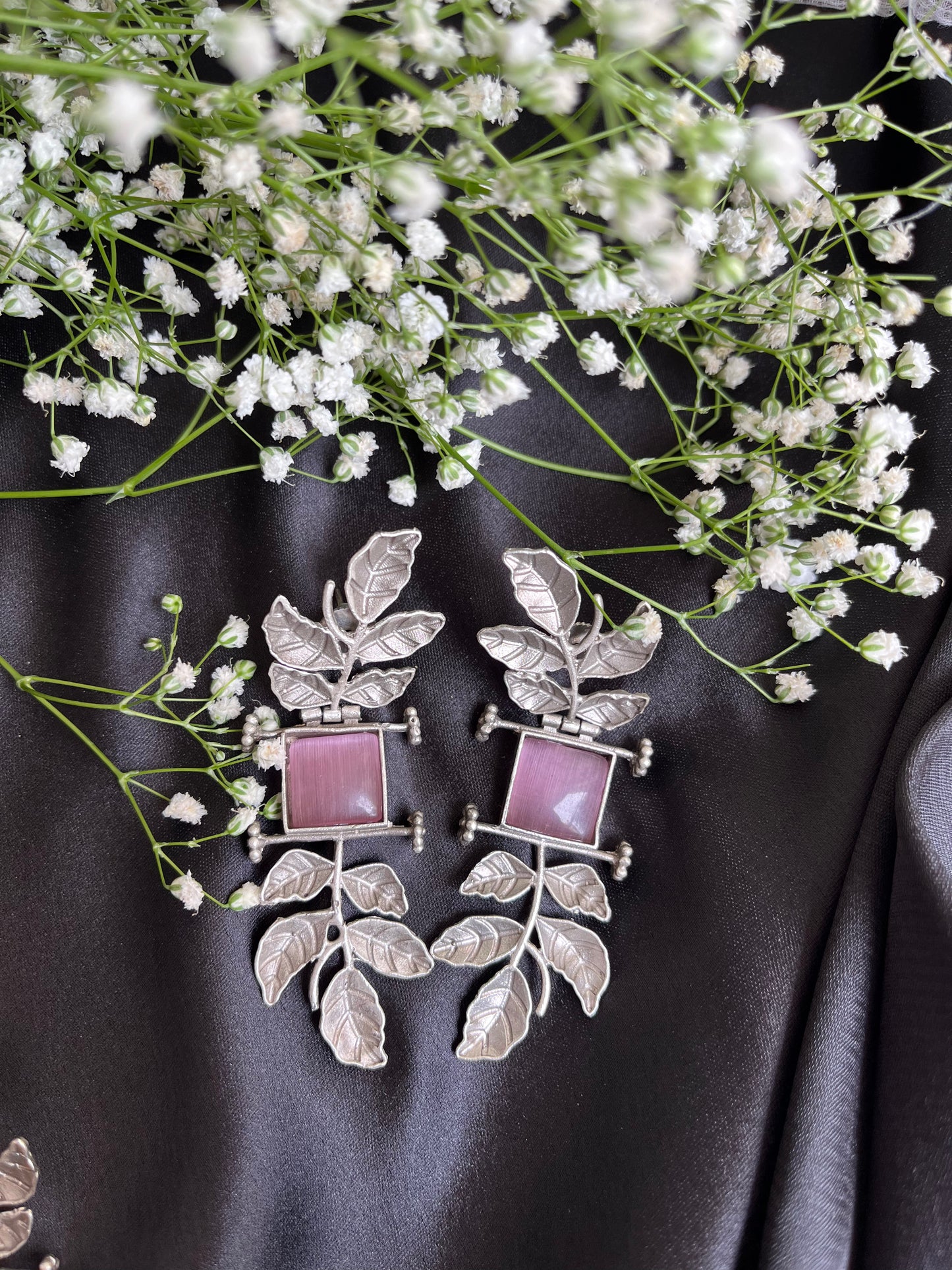 Gulshan Silver Earring