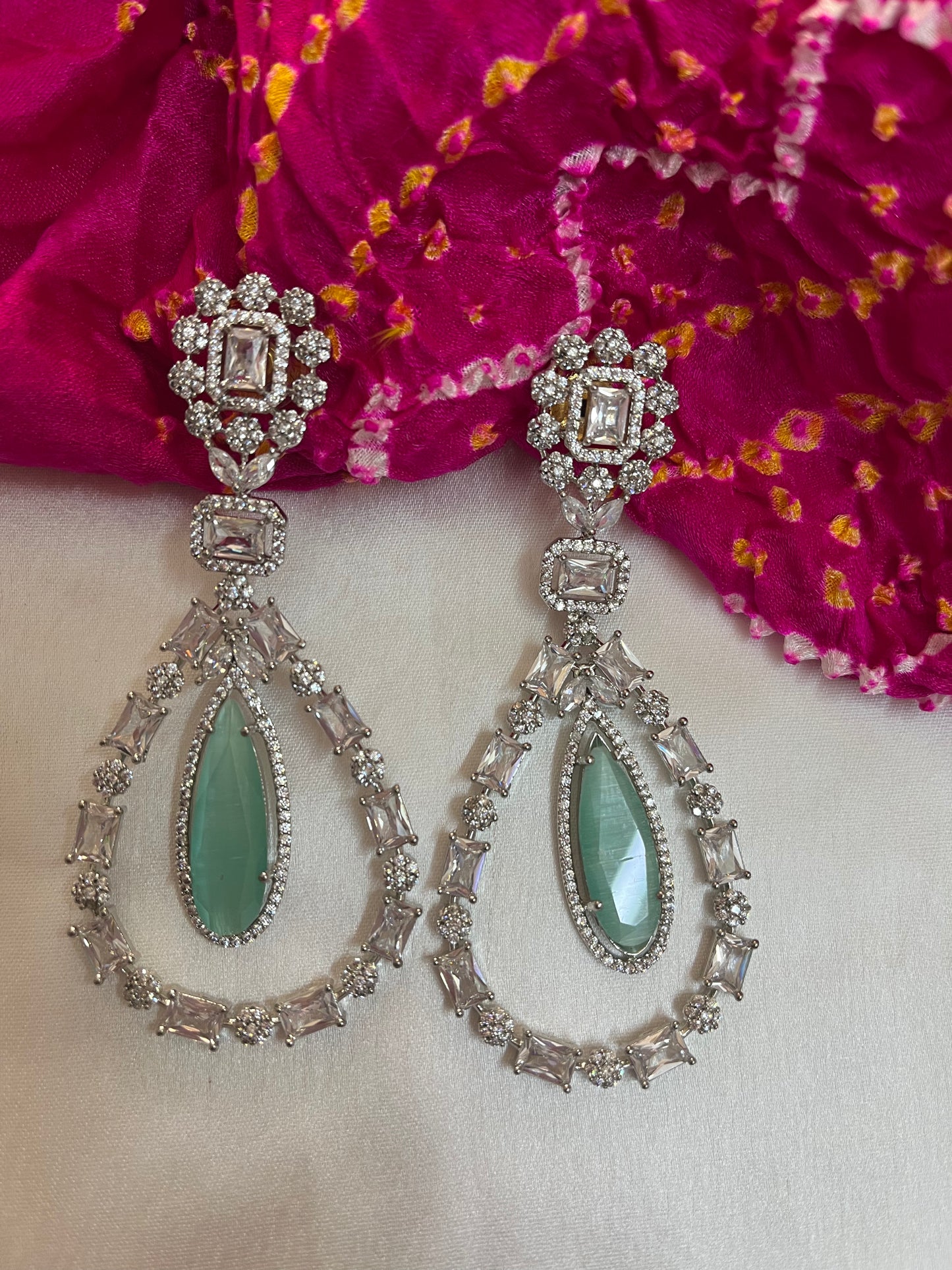Aqua Saira Earring