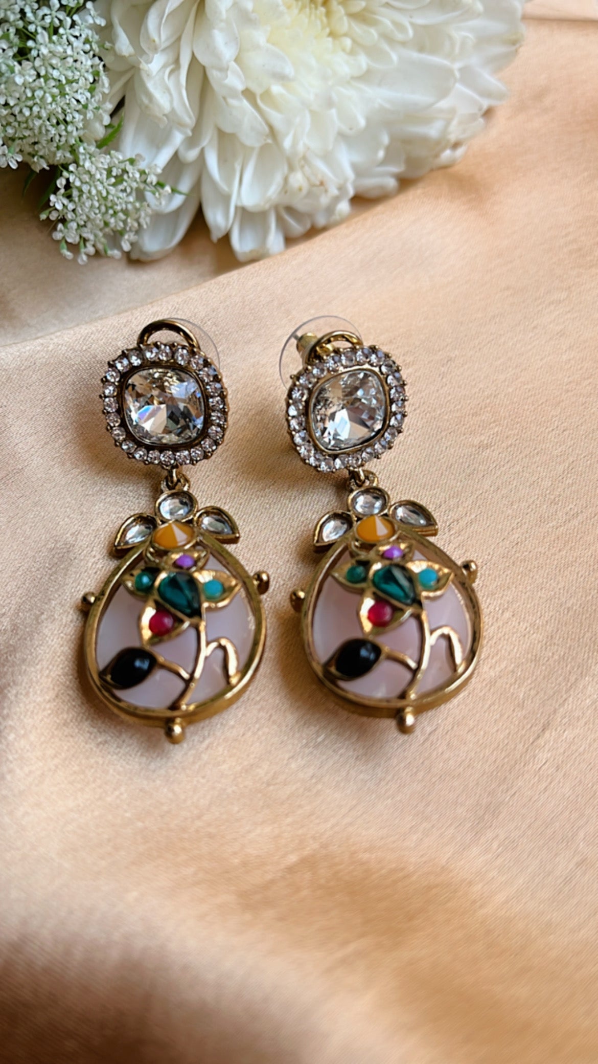 Mahi Statement Ethnic Earring
