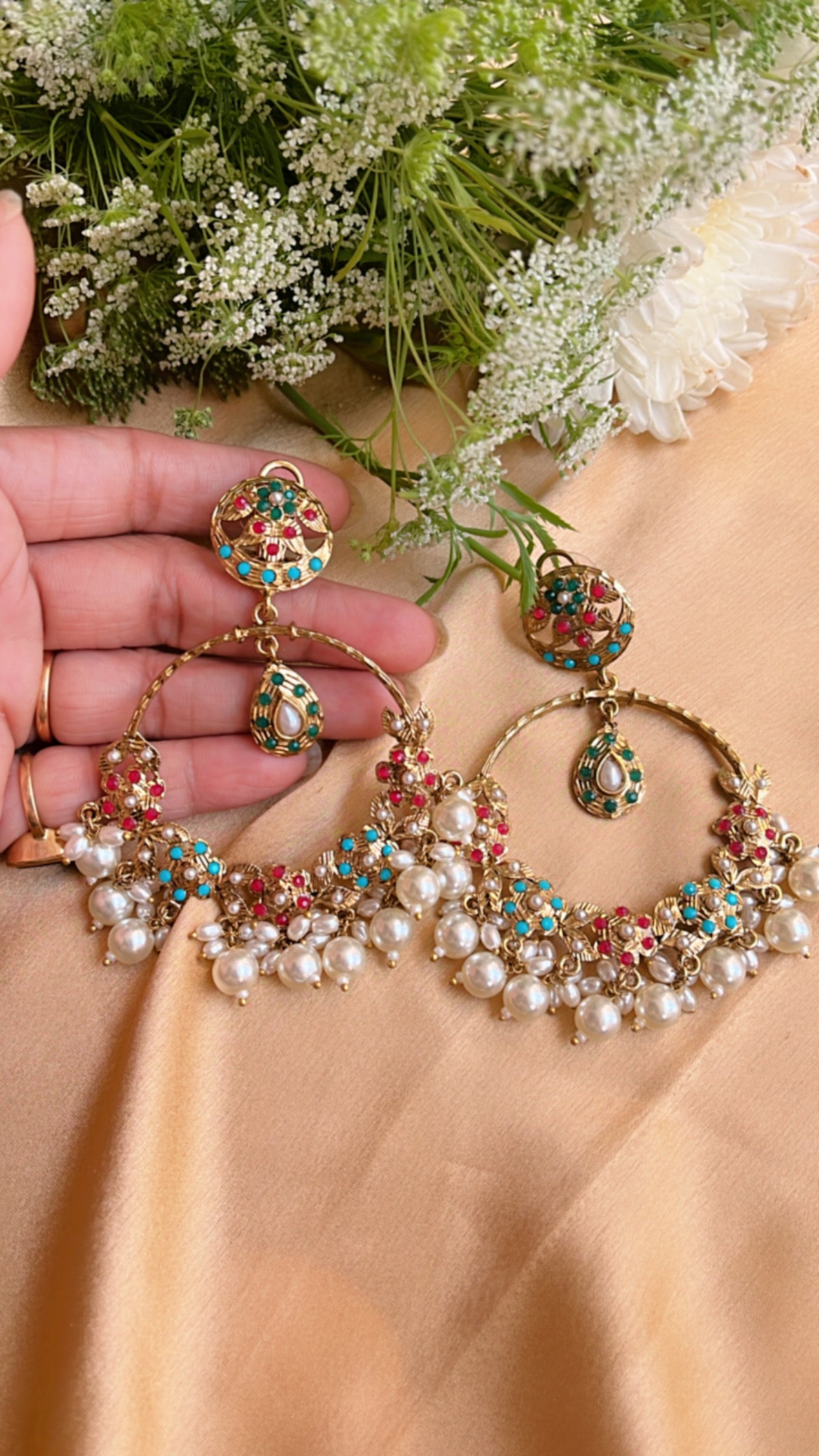 Jasmine Chandbali Earring