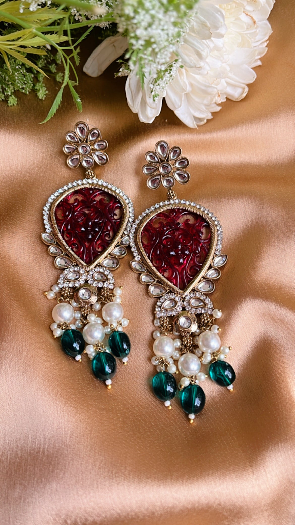 Misha Bollywood Statement Earring