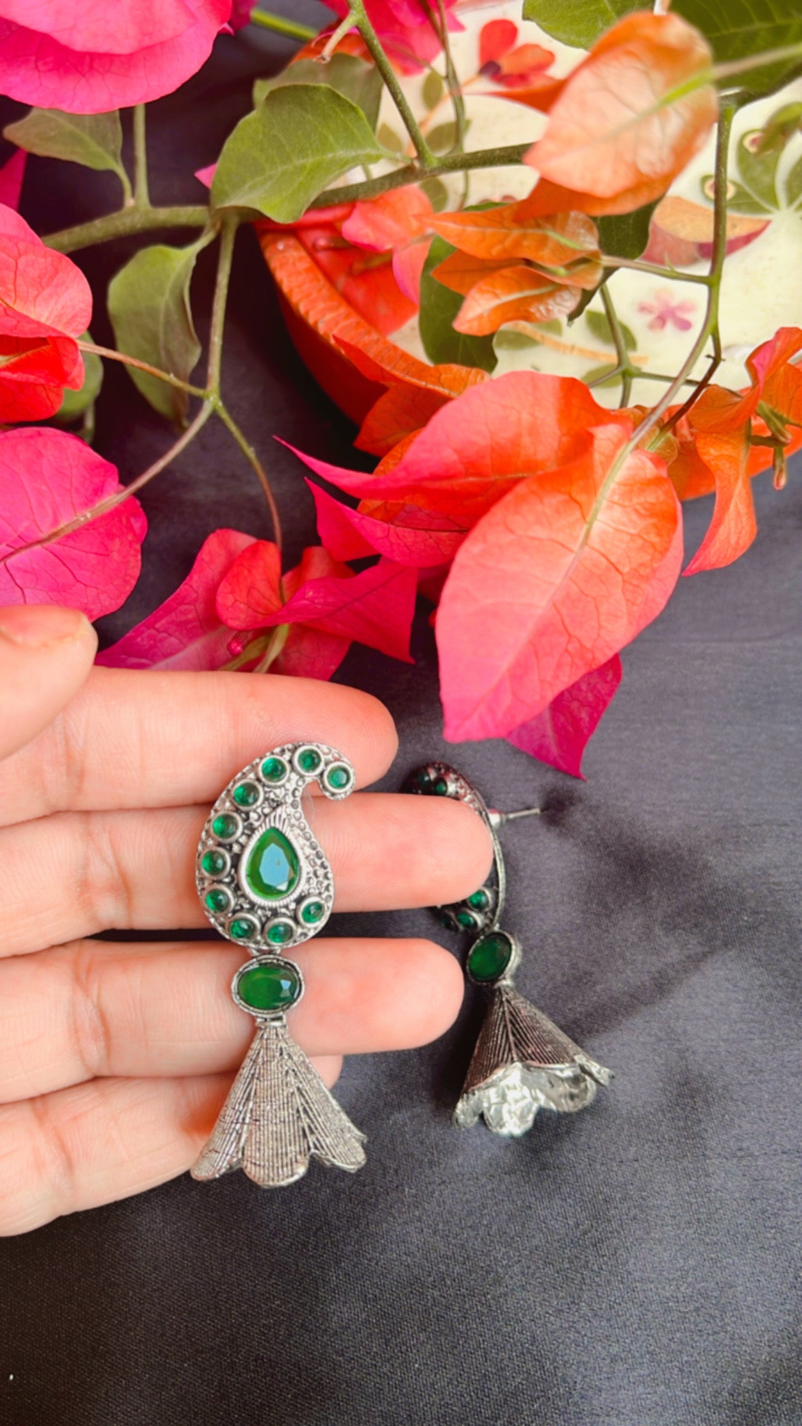 Kash Keri Silver Earring