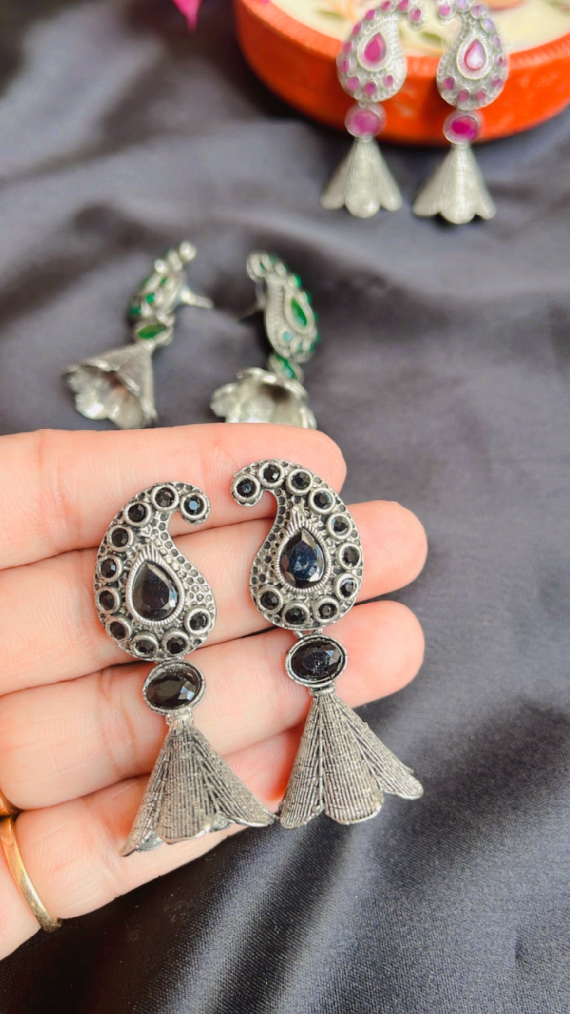 Kash Keri Silver Earring
