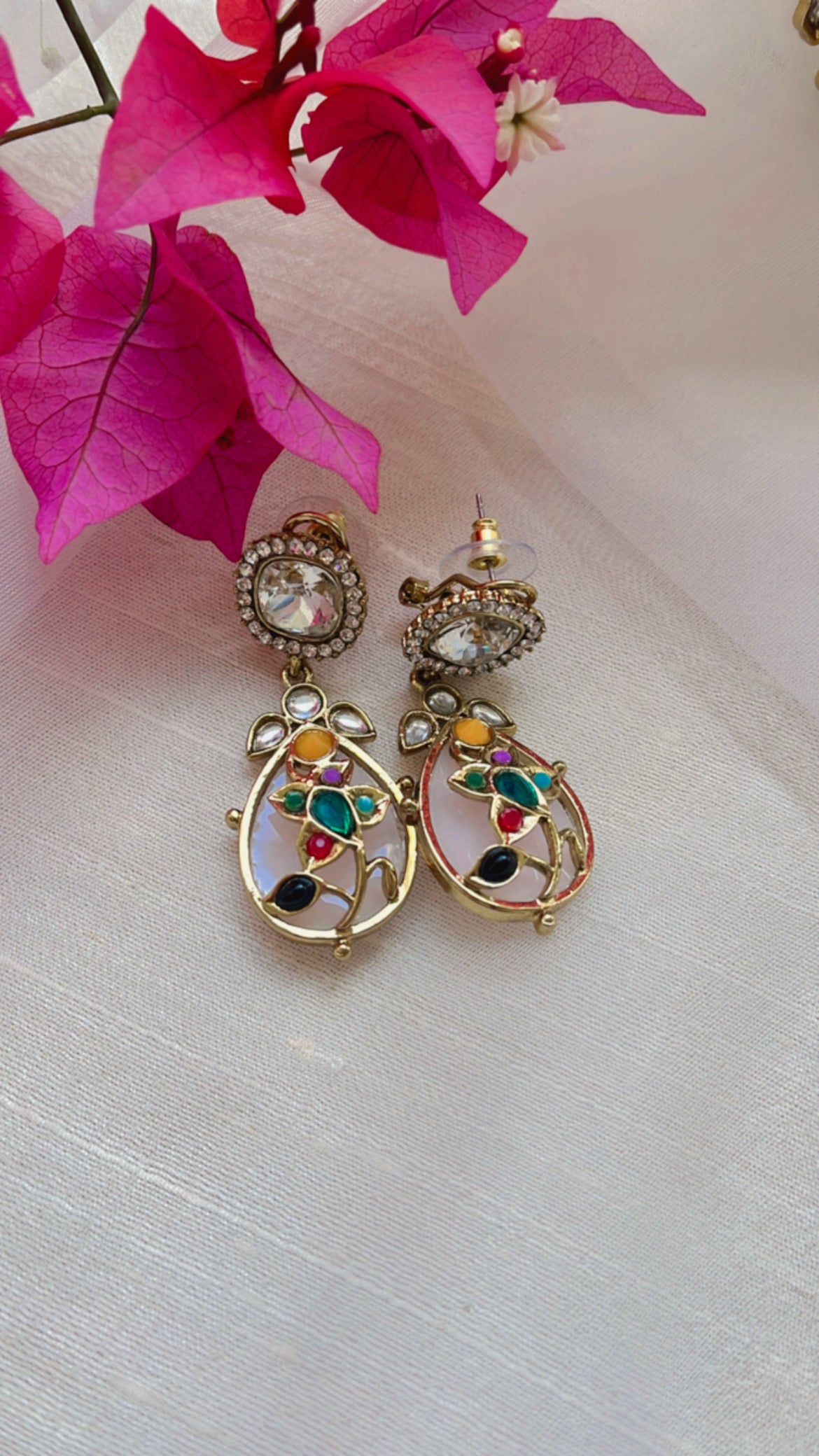 Mahi Statement Ethnic Earring