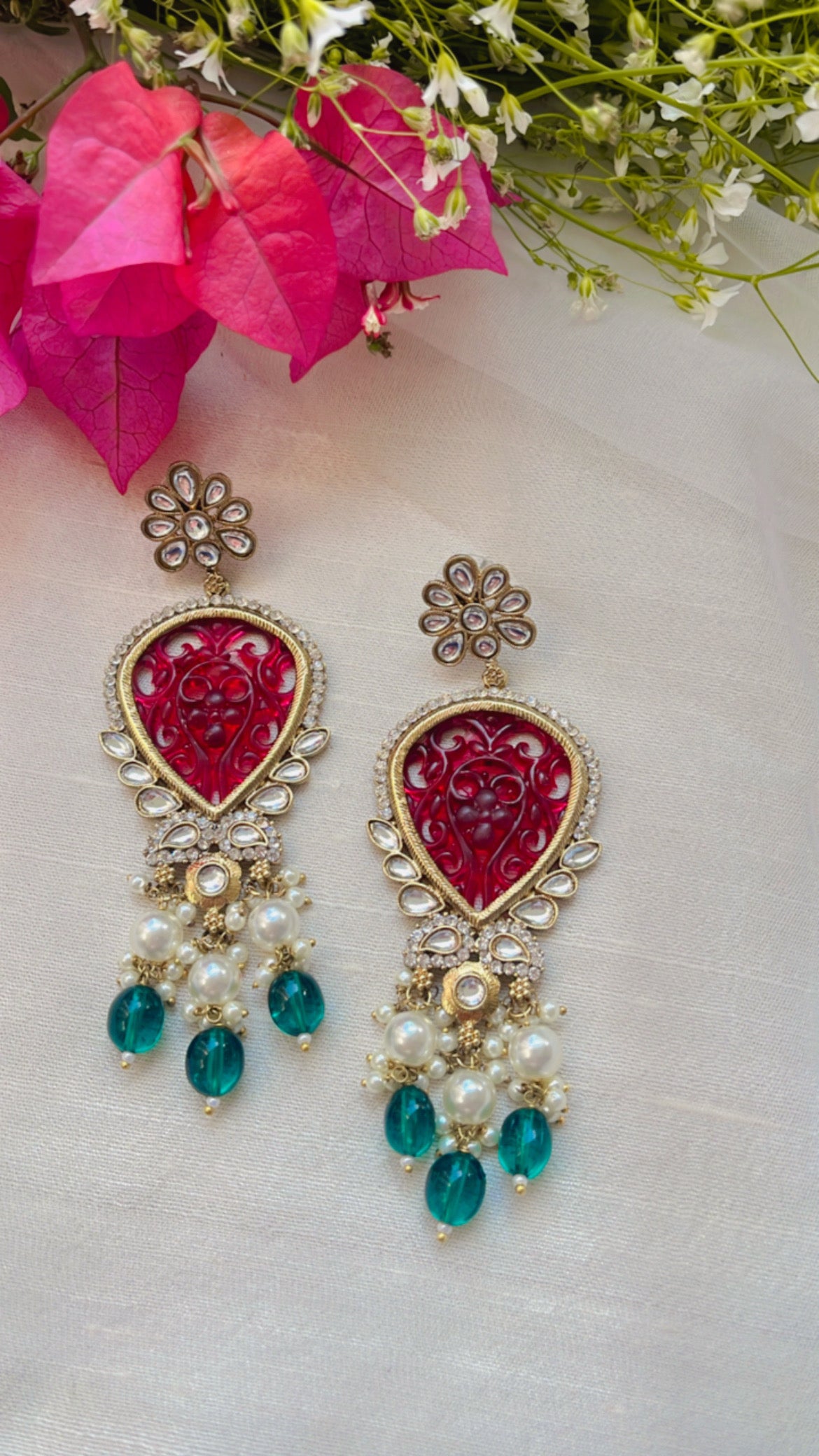 Misha Bollywood Statement Earring