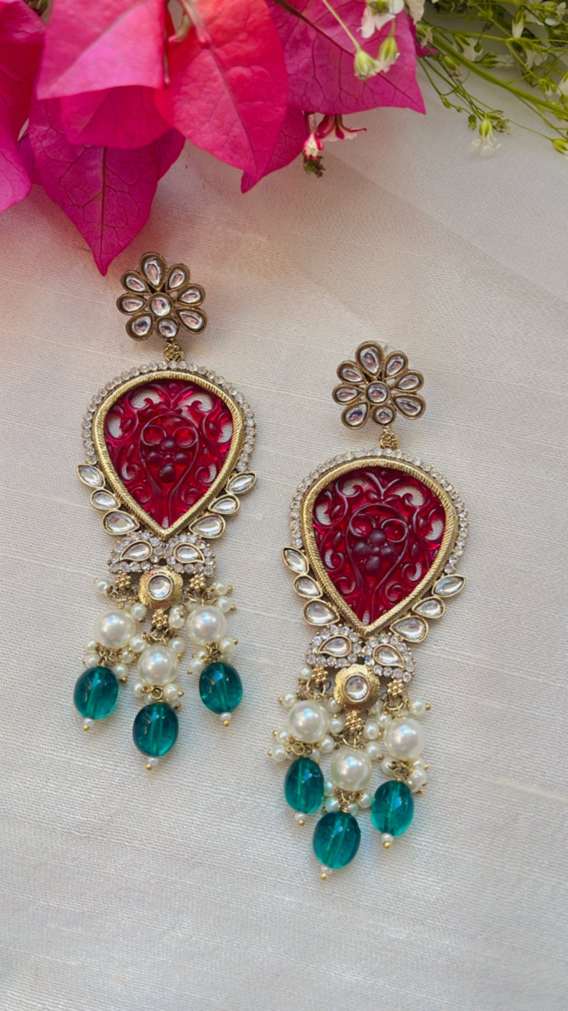 Misha Bollywood Statement Earring