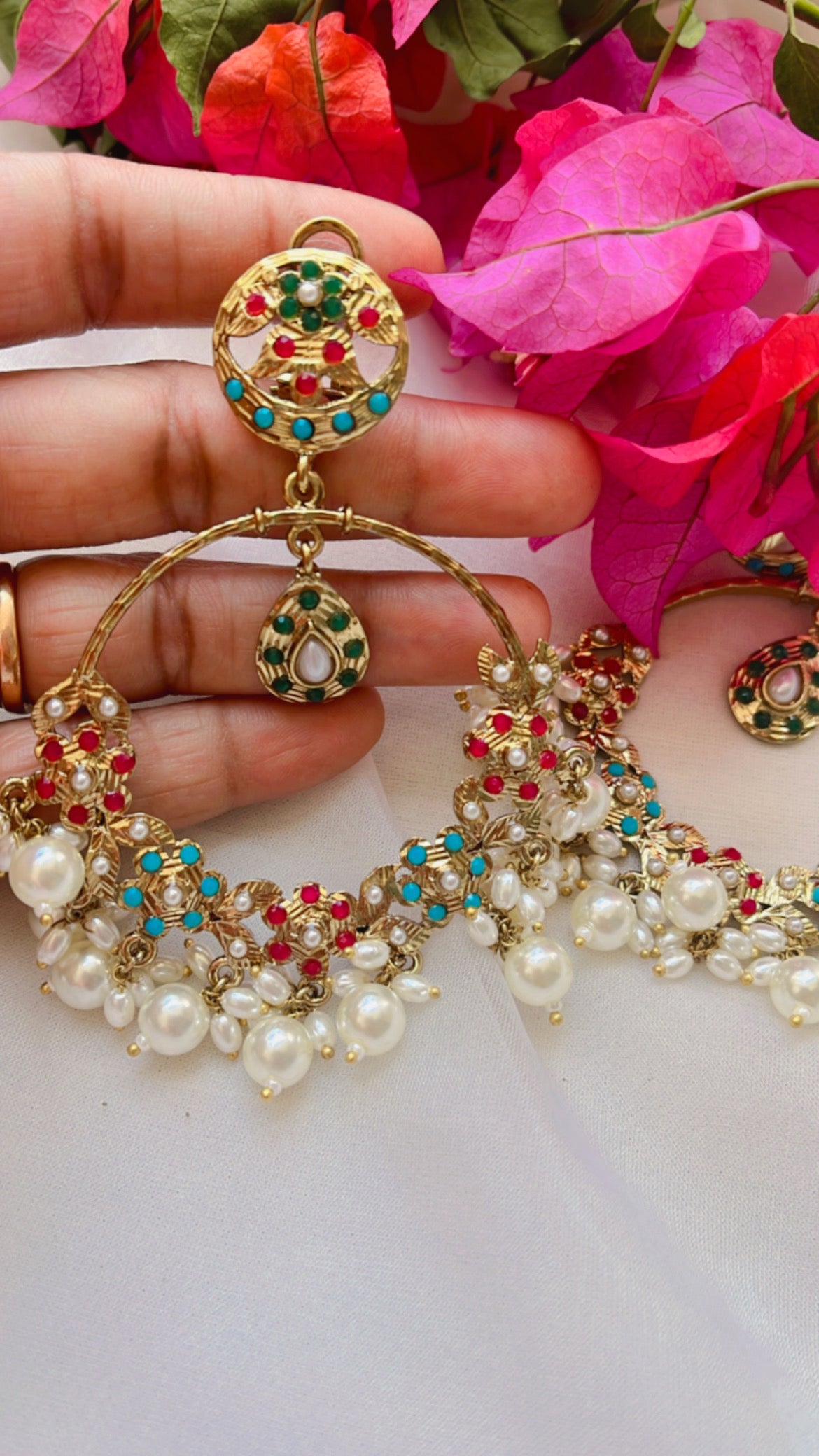 Jasmine Chandbali Earring