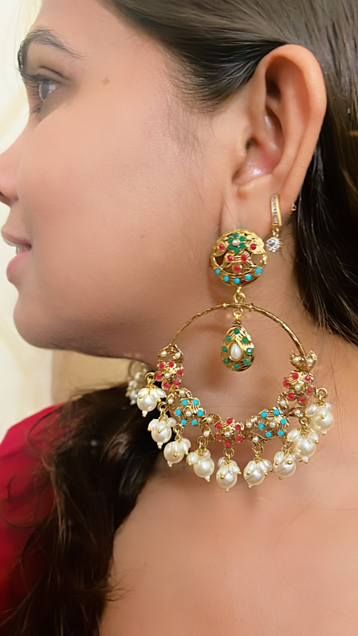 Jasmine Chandbali Earring