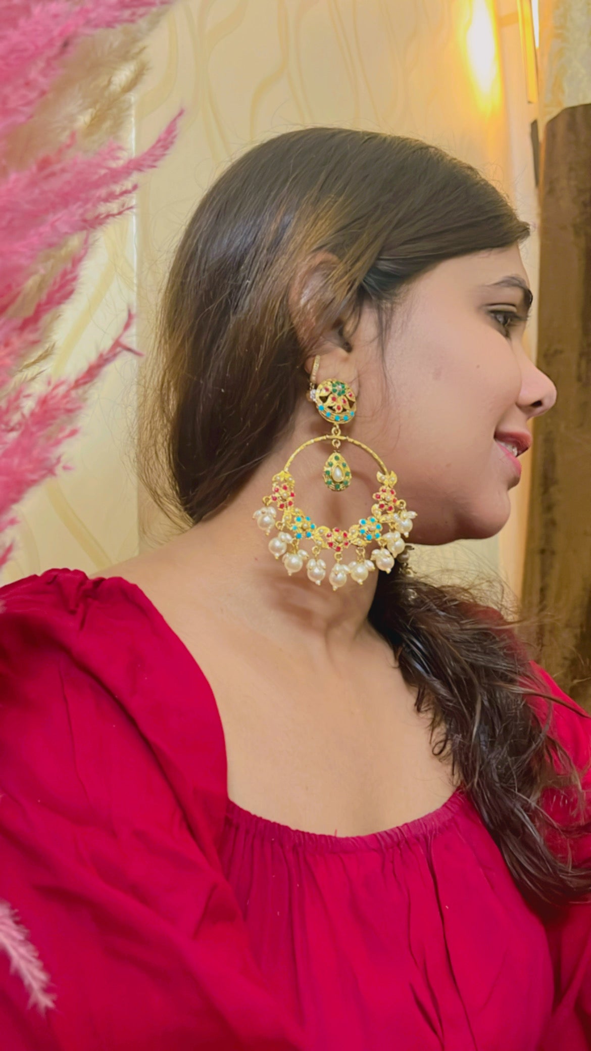 Jasmine Chandbali Earring