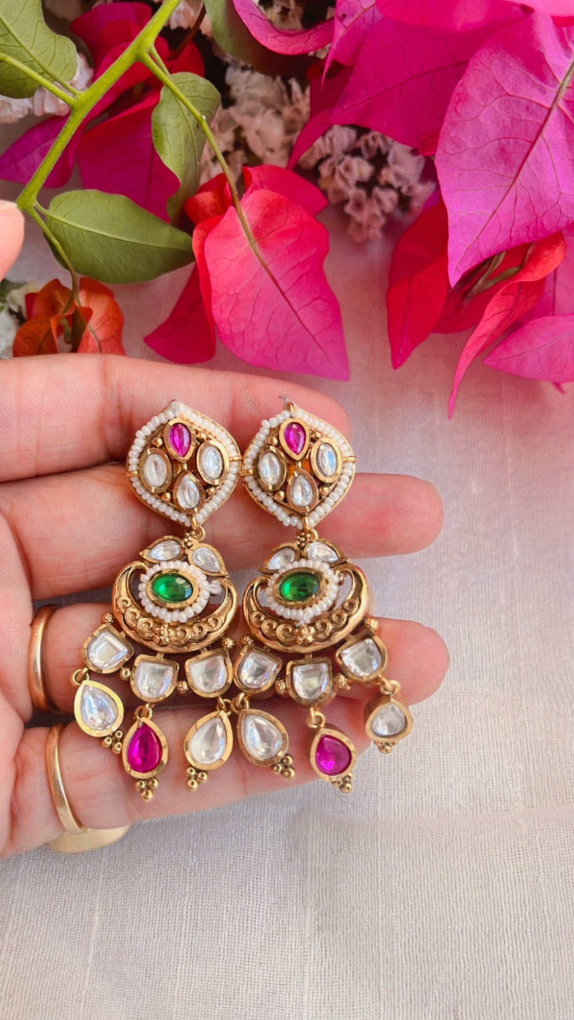 Dhritvi Polki Earring