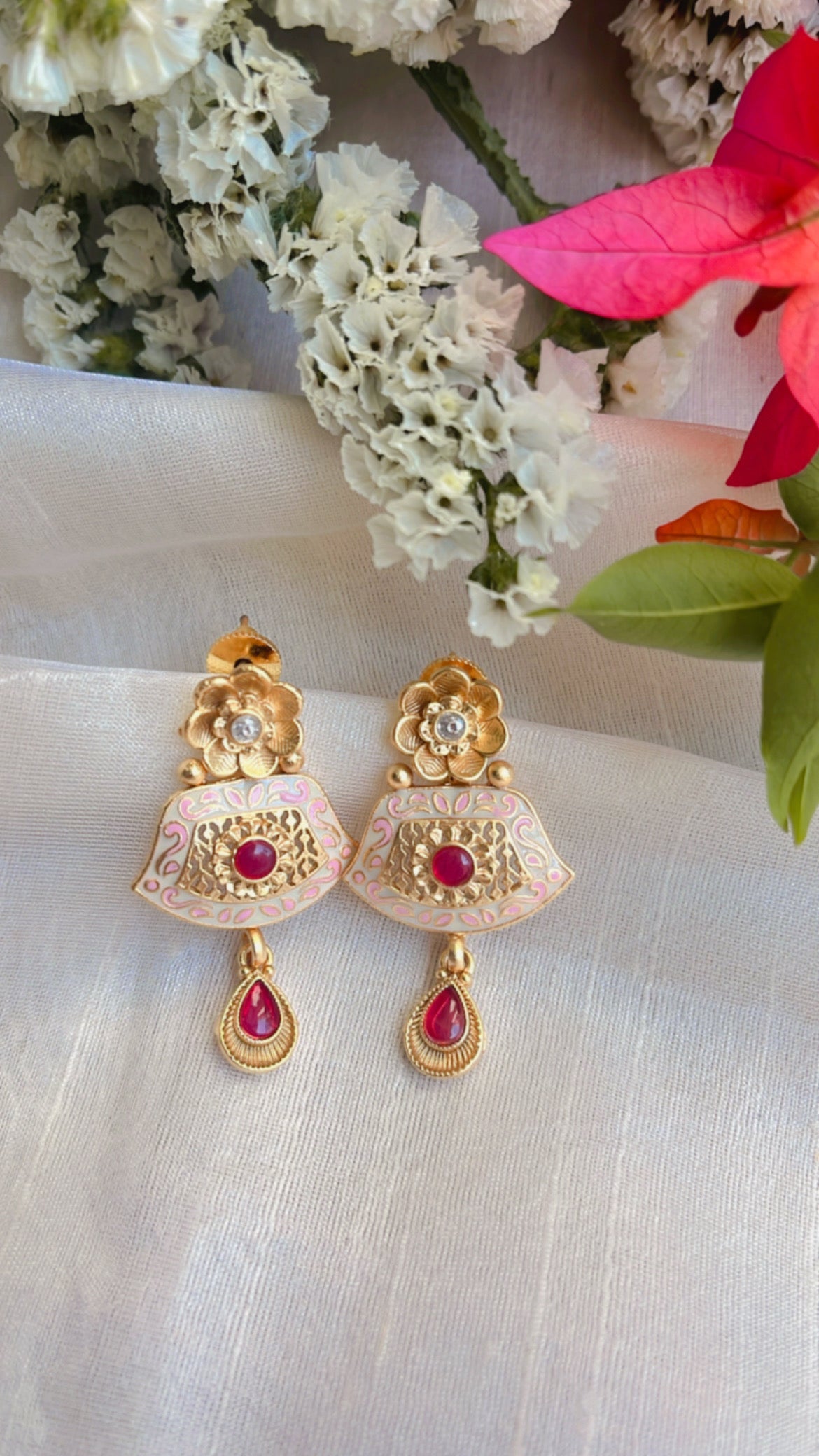 Meera Meenakari Earring