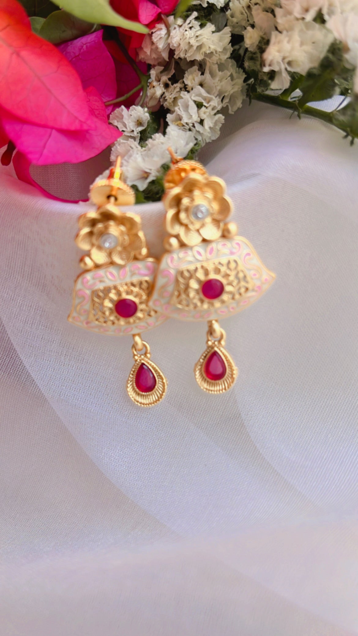 Meera Meenakari Earring