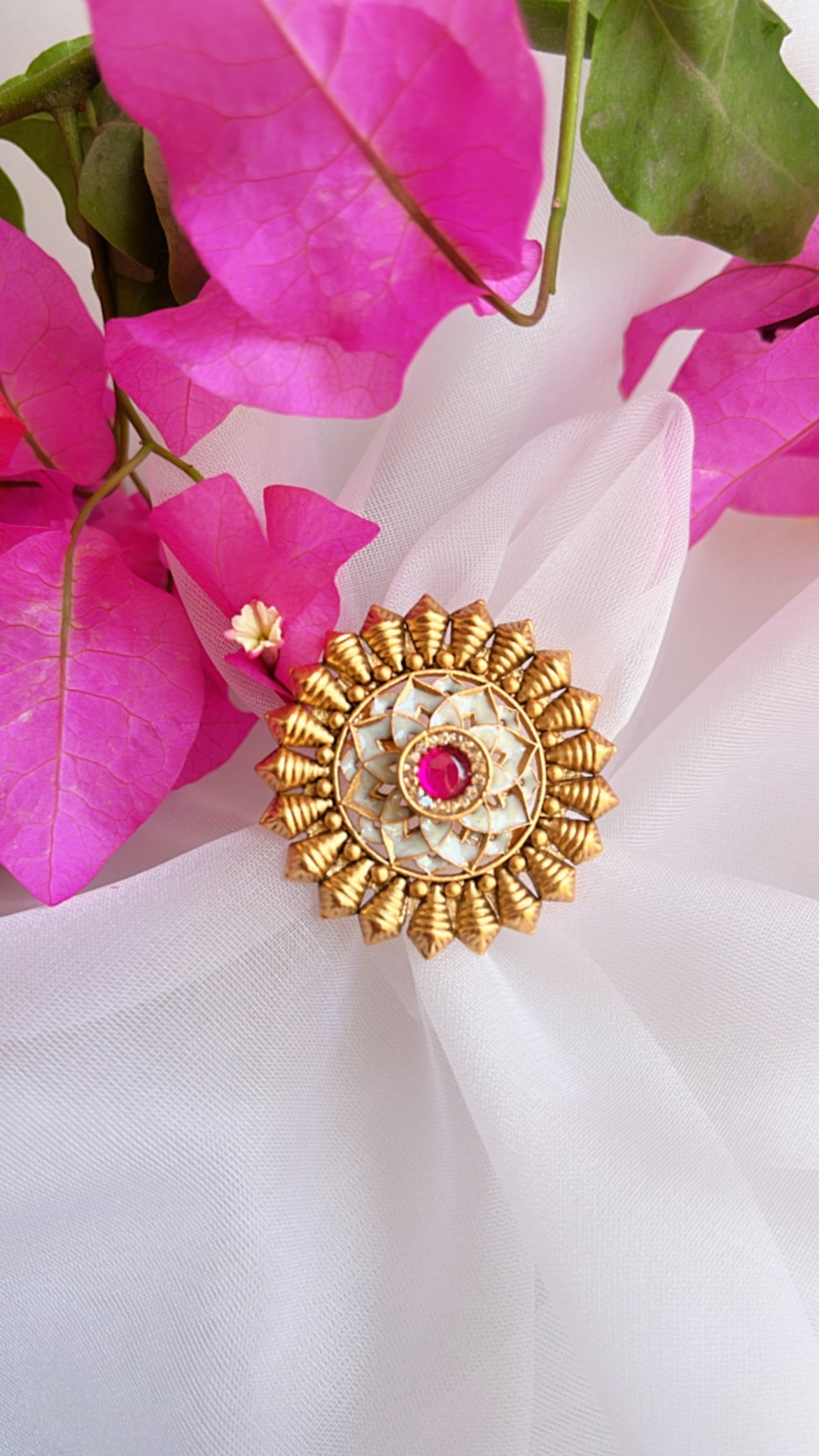 Chakrika (Pink) Ring