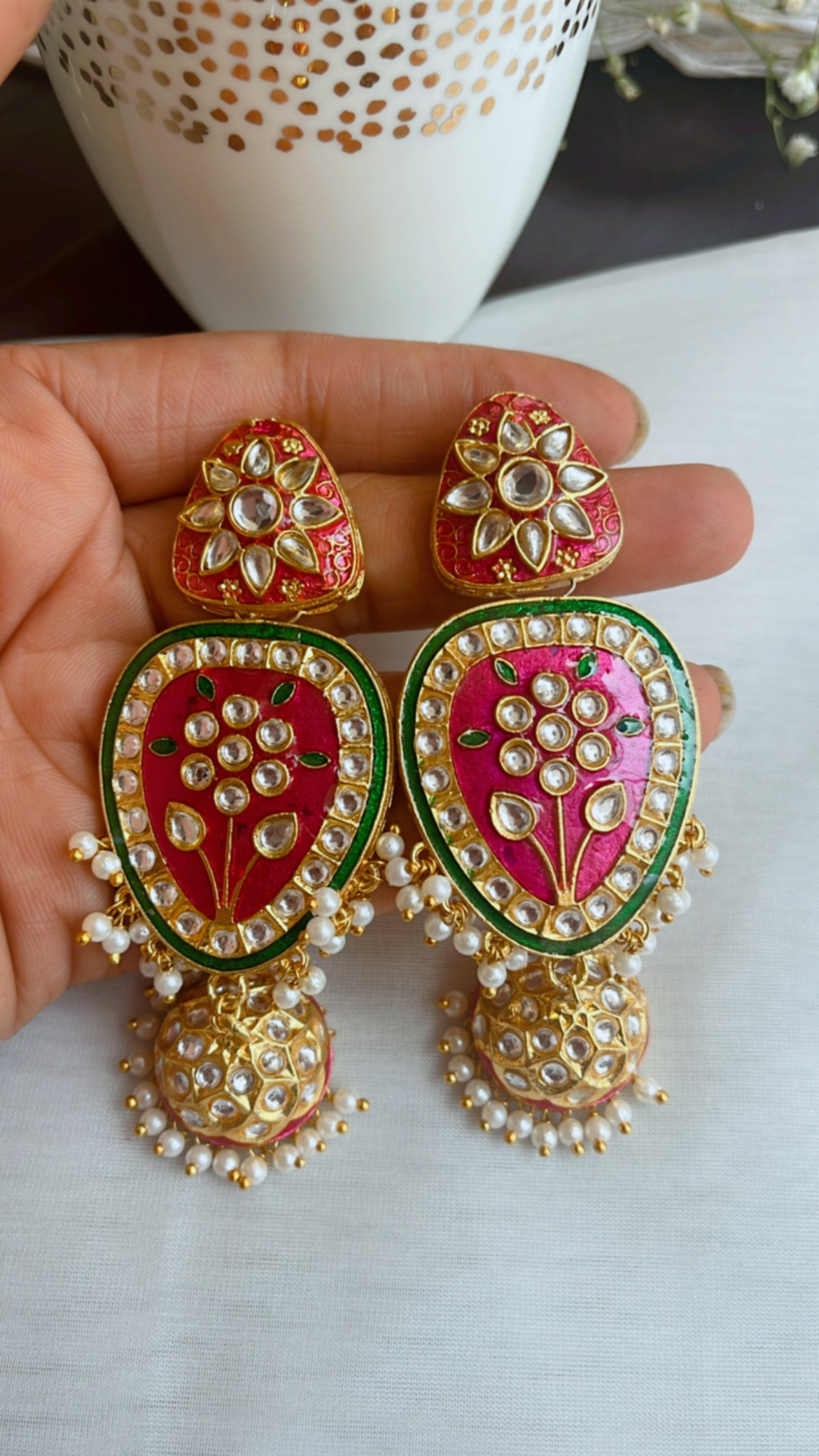 Rani Banni Jhumka Earring