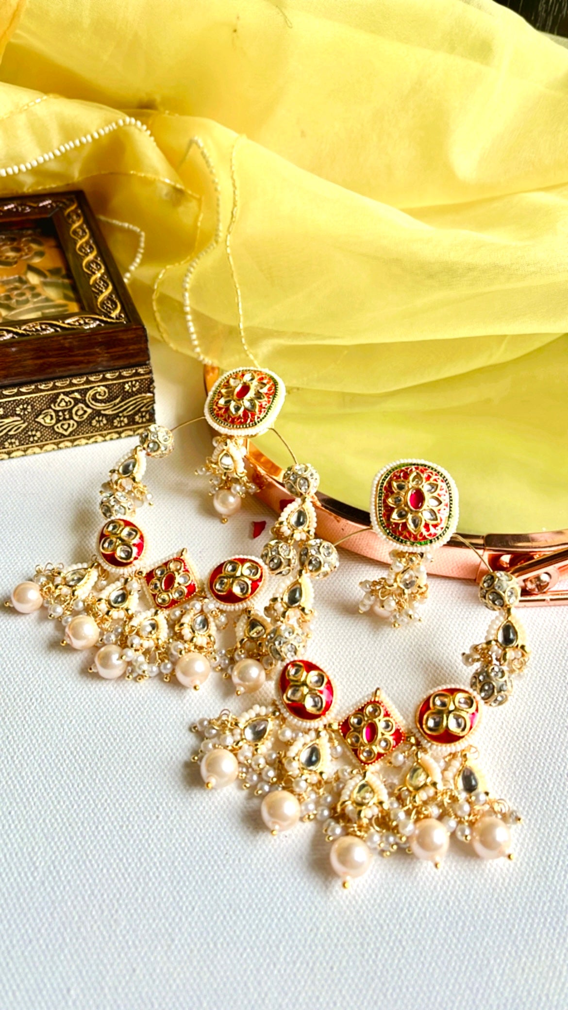 Red Namita Earring