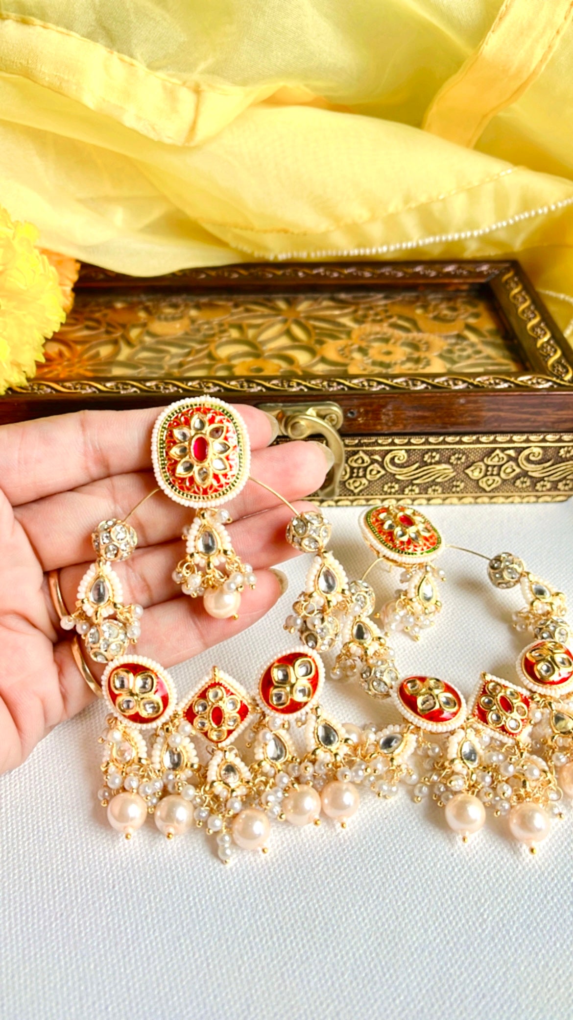 Red Namita Earring