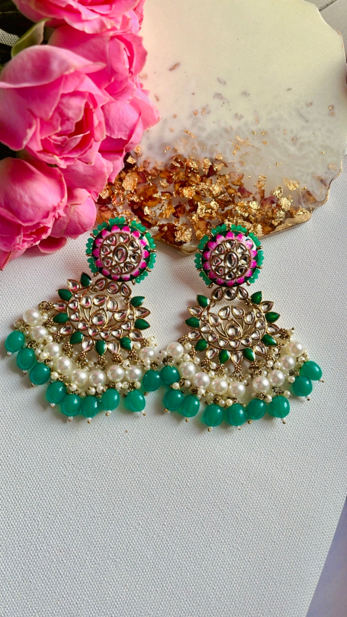 Green Navediya Earring