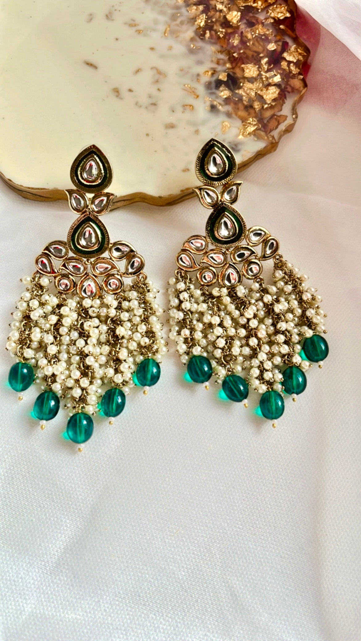Green Miraya Earring