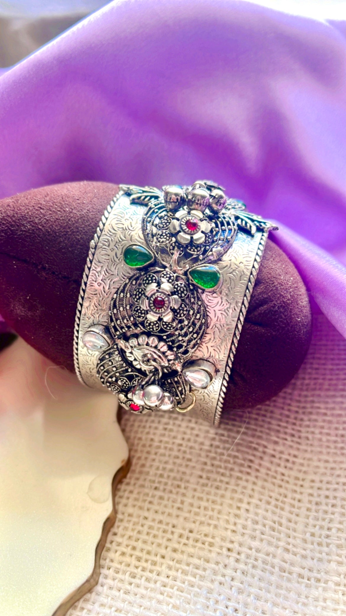 Raha Silver Handcuff