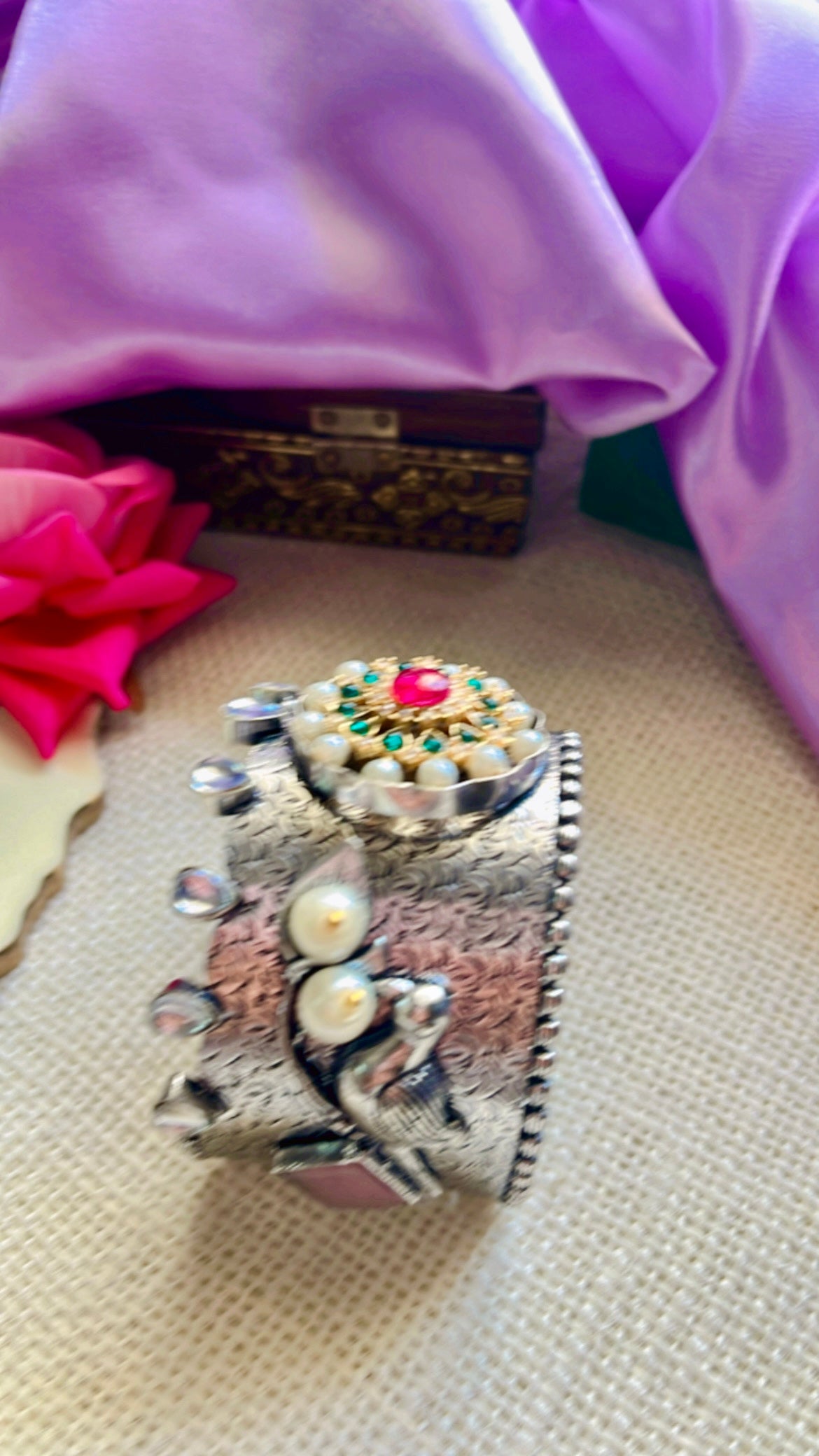 Diksha Silver Handcuff