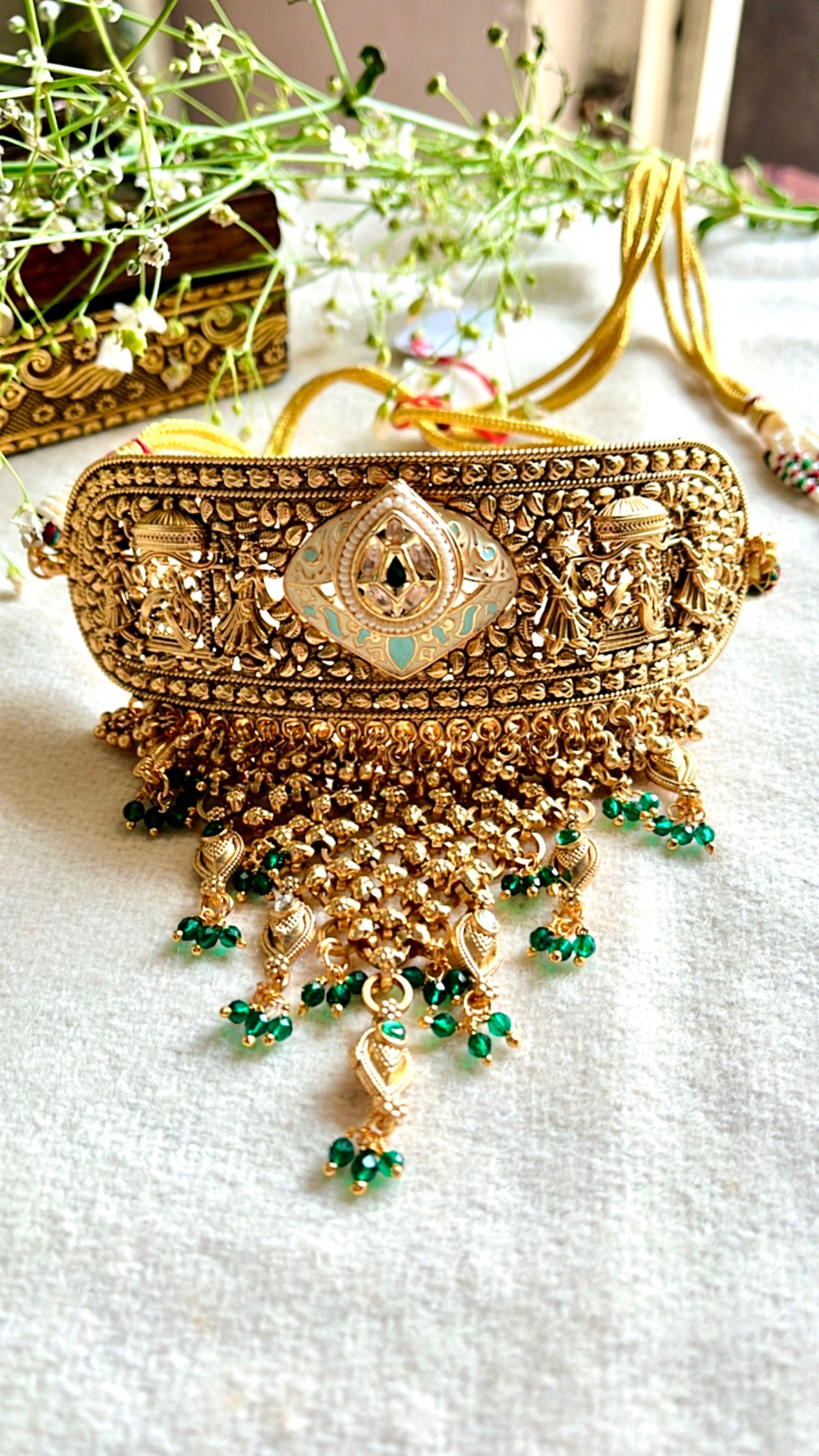 Shehnai Neckpiece Set