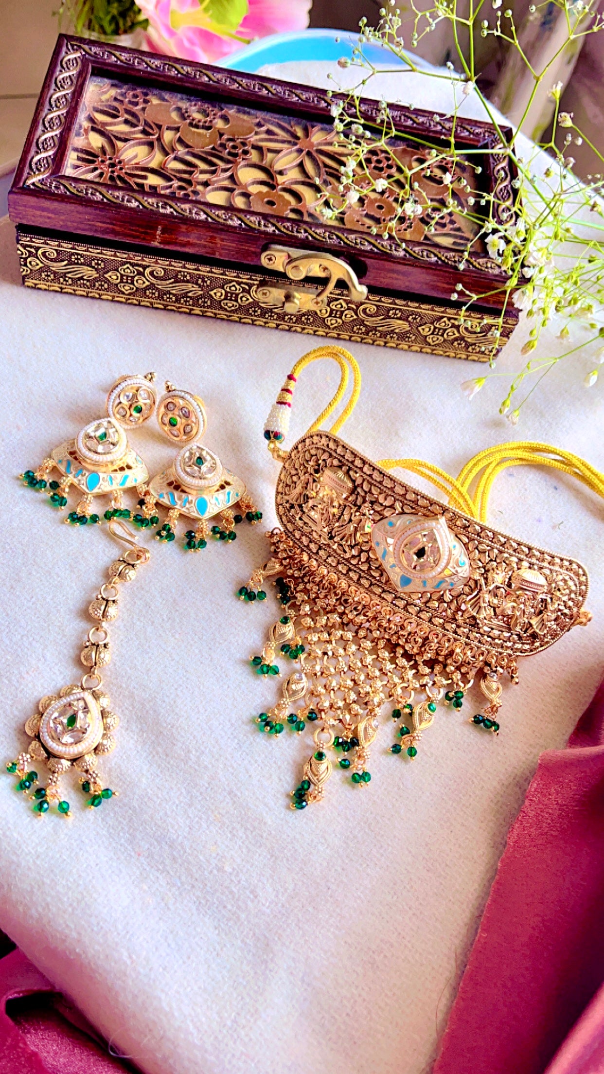 Shehnai Neckpiece Set