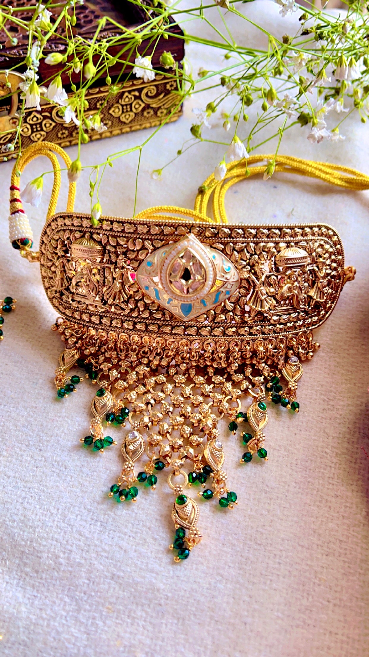 Shehnai Neckpiece Set