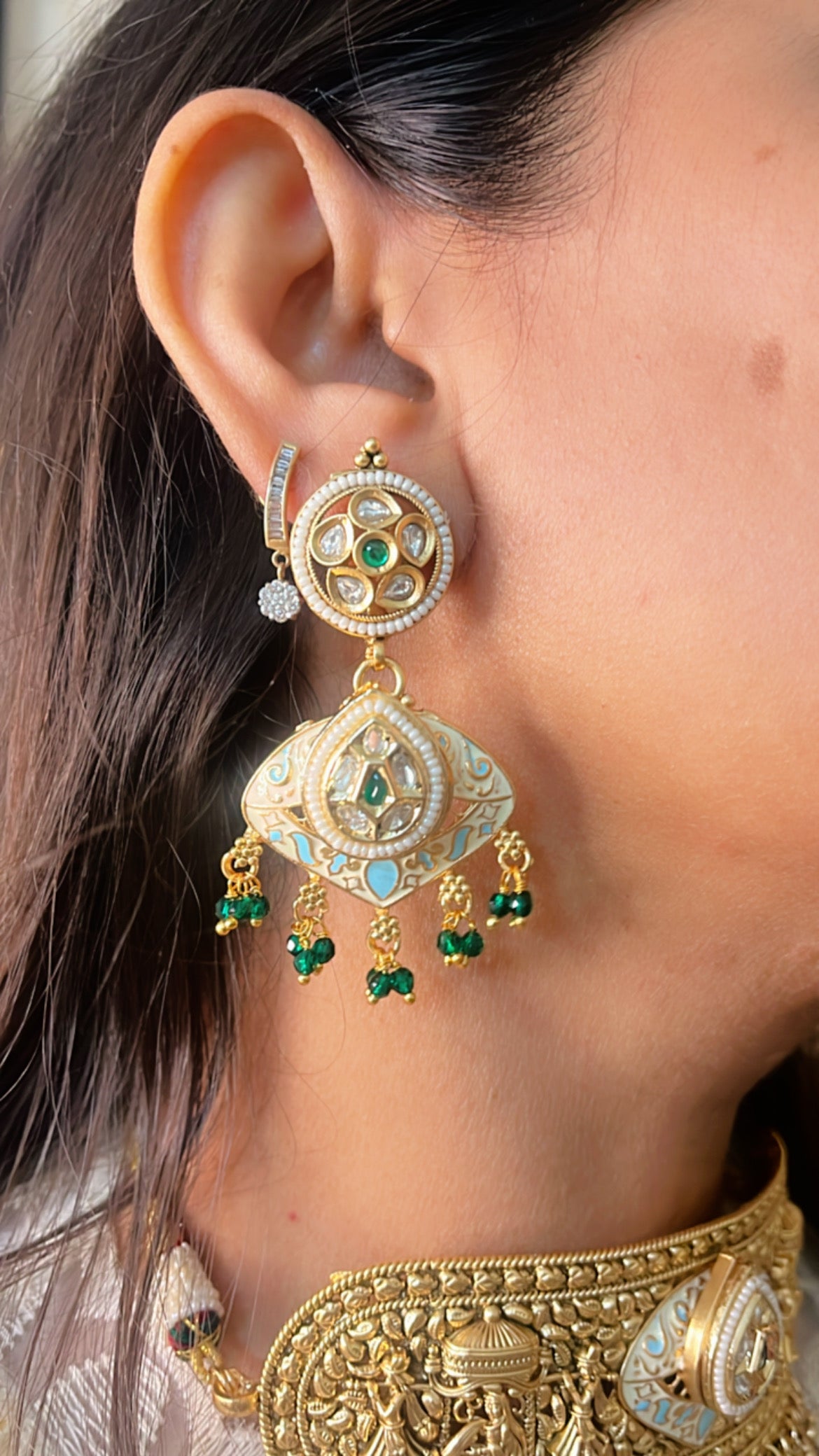 Shehnai Neckpiece Set