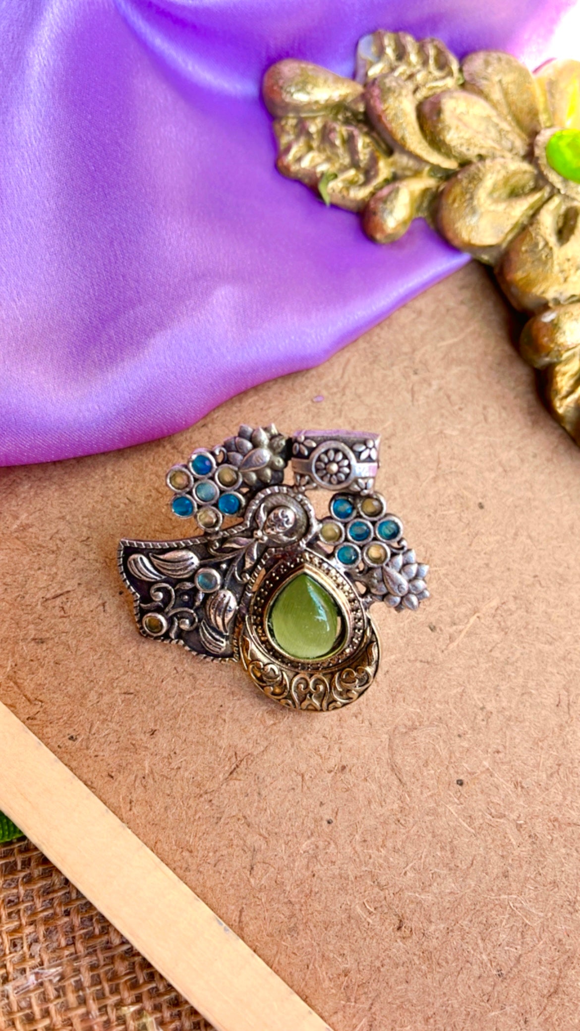 Tejal Silver Ring