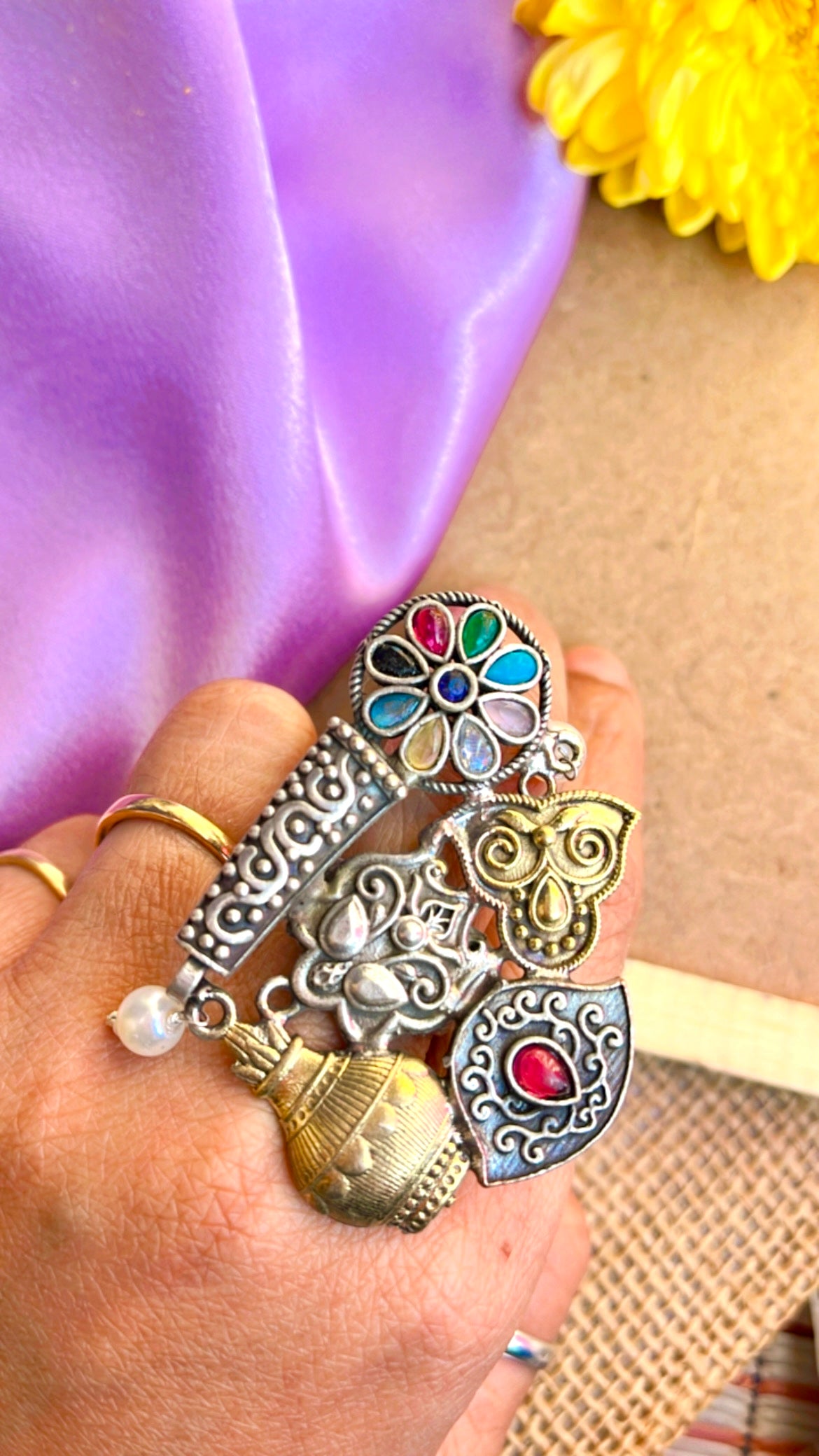 Jasmine Silver Ring