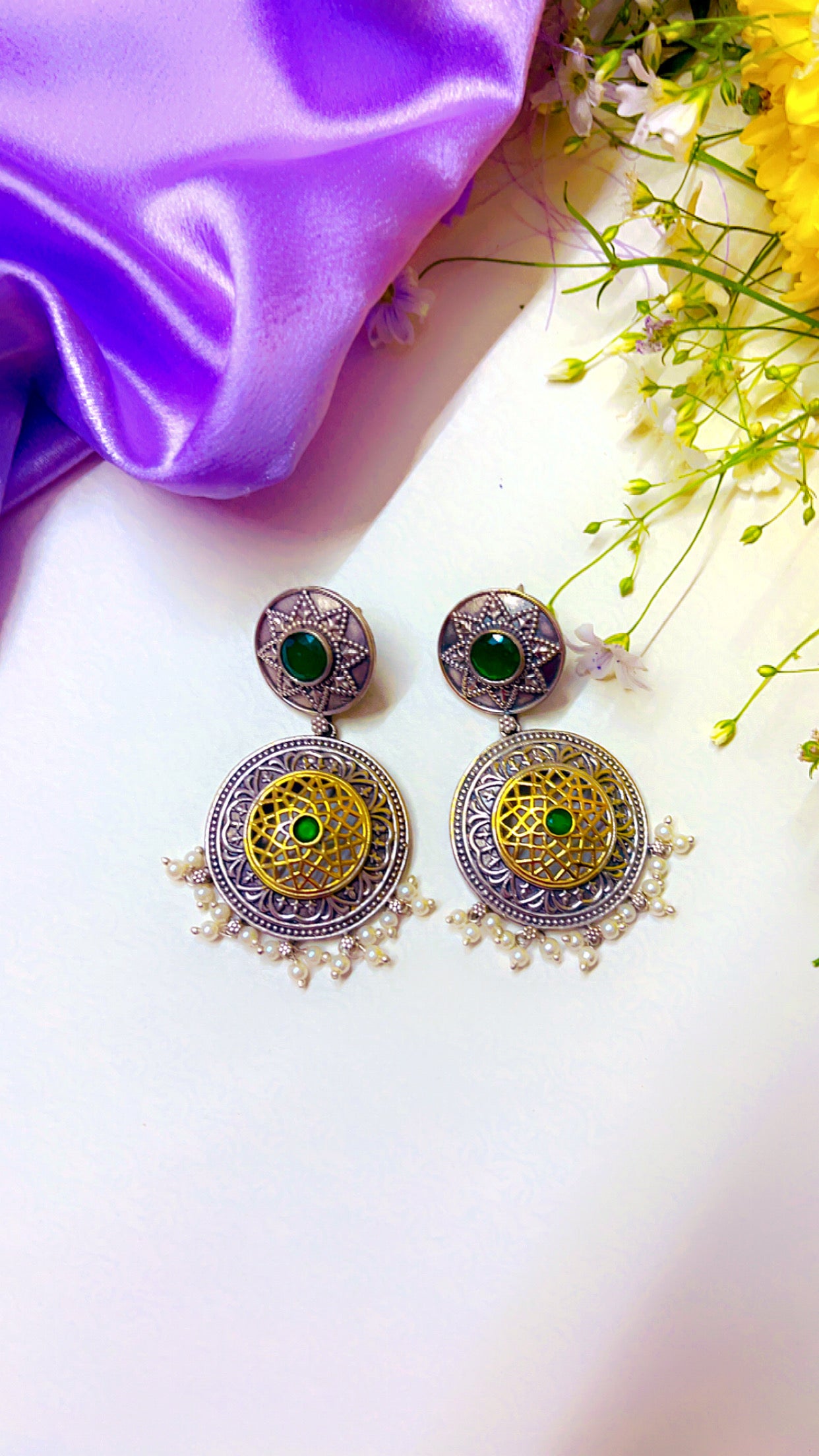 Rama Silver Earring