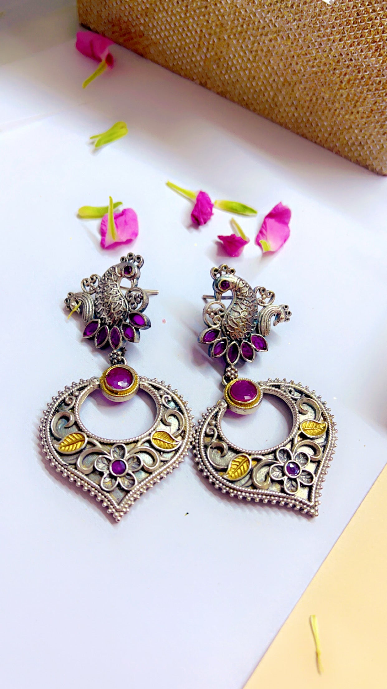 Mahi Silver Earring