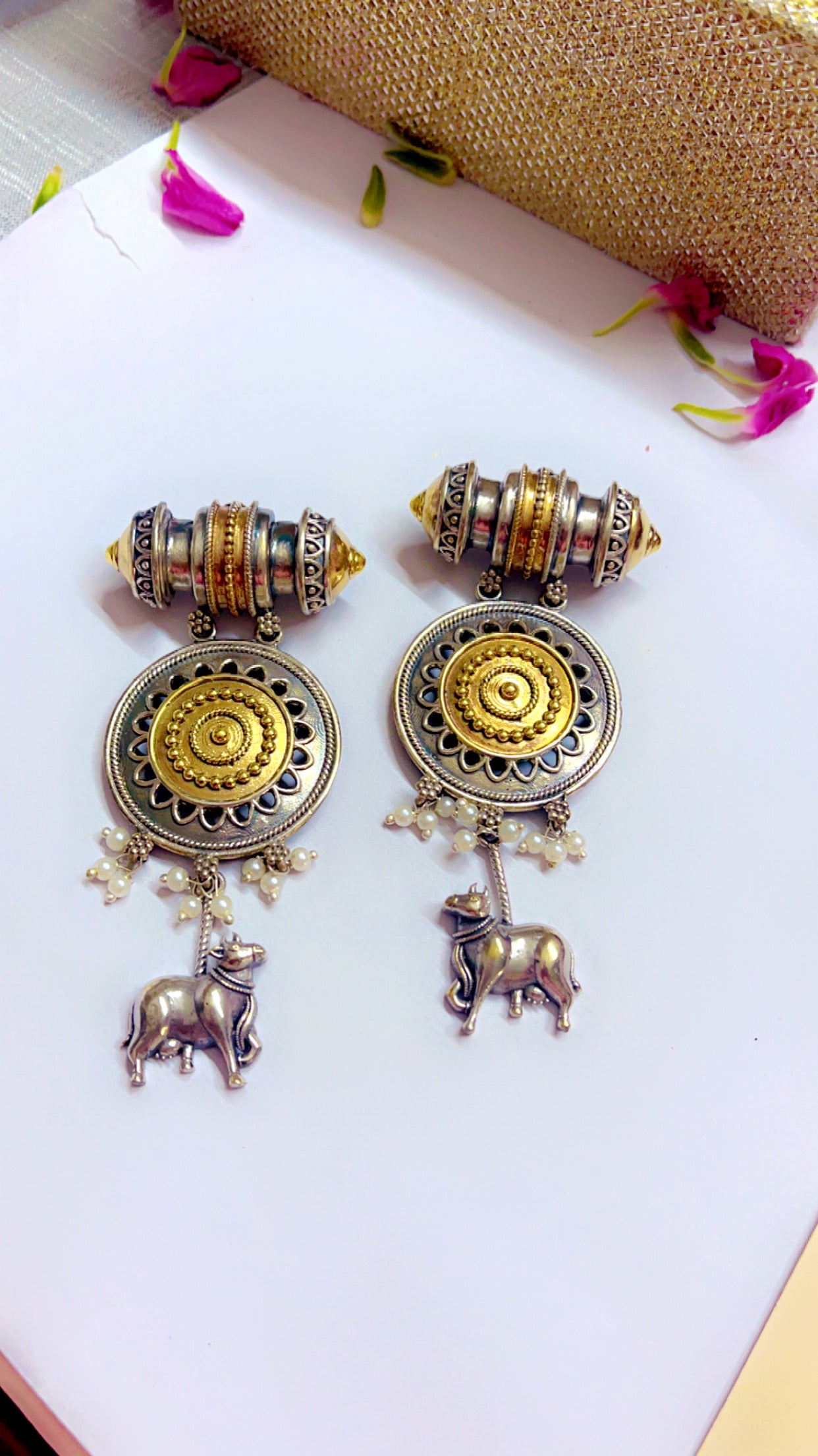Bhumi Silver Earring