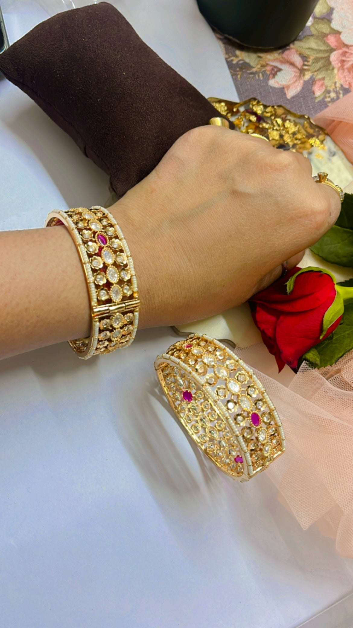 Kundan Naira Bangle