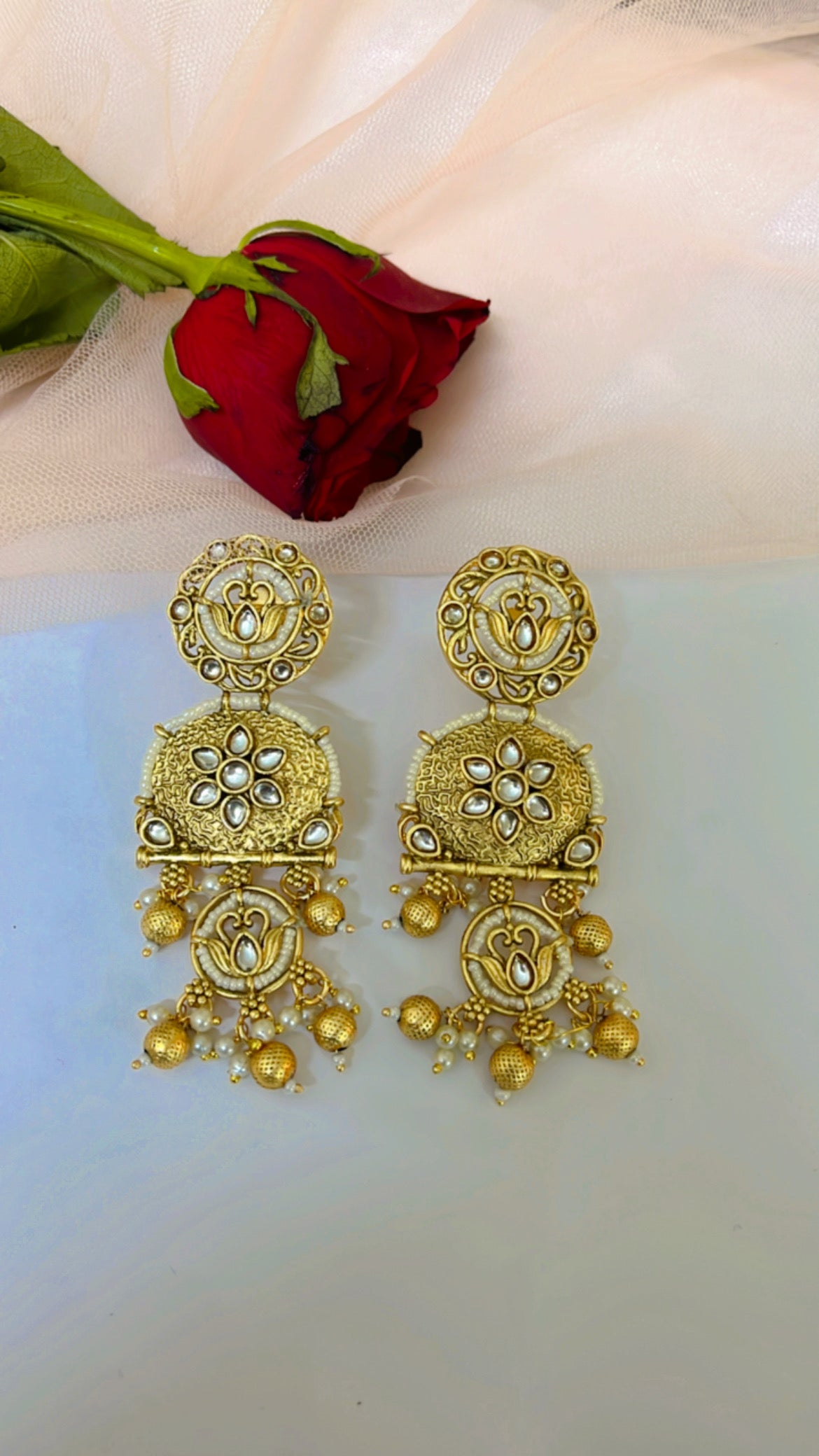 Golden Taruni Earring