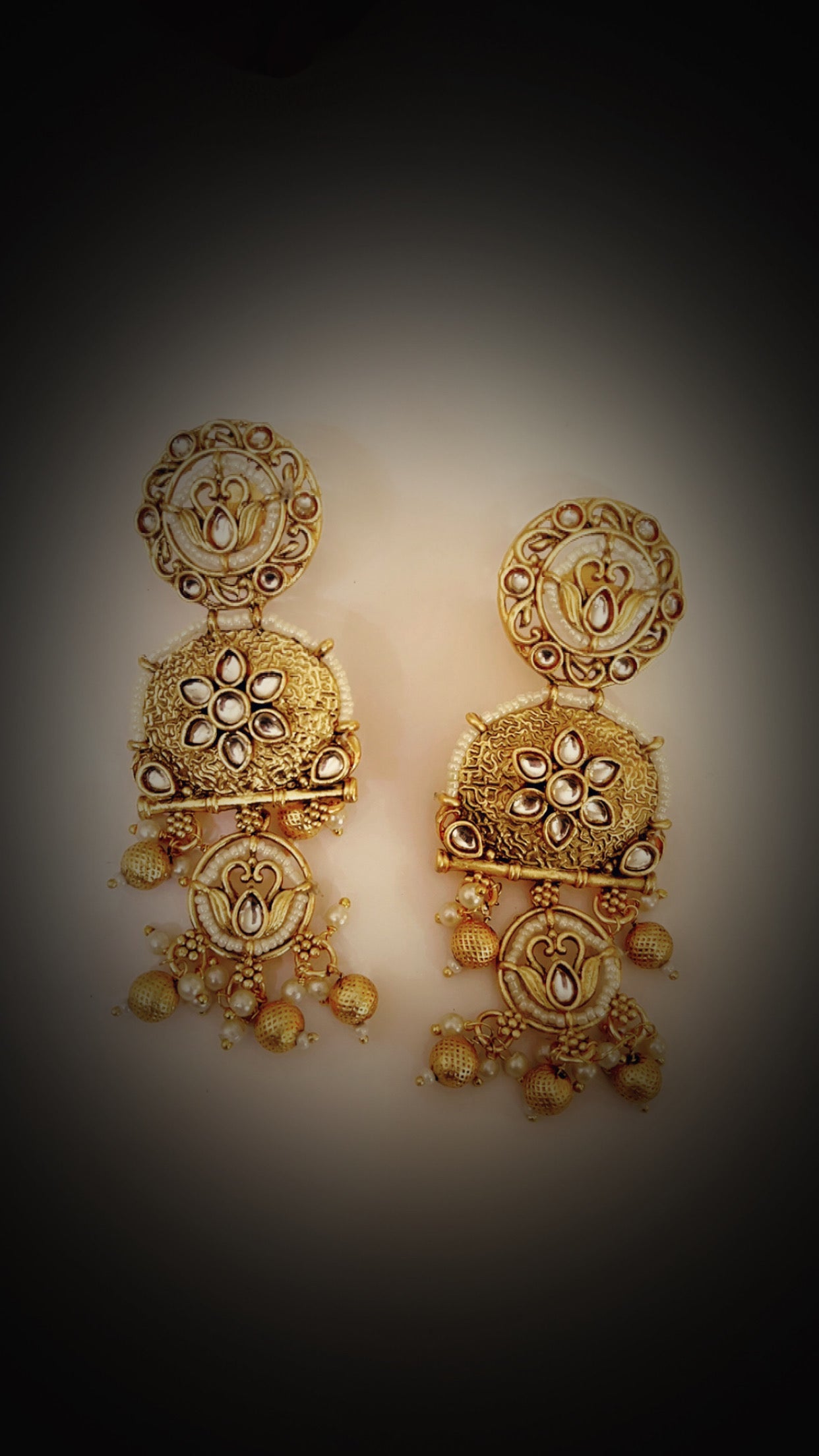 Golden Taruni Earring