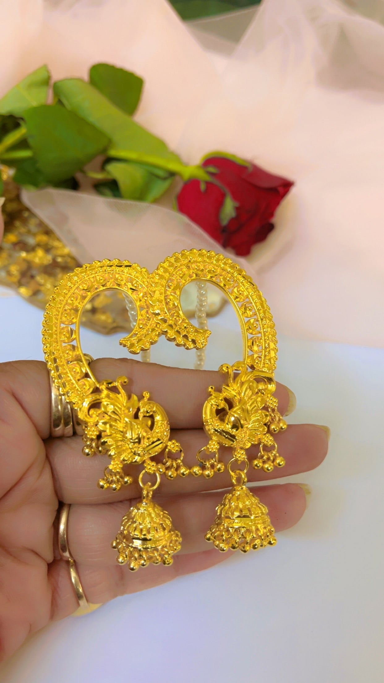 Golden Shridaa Earring