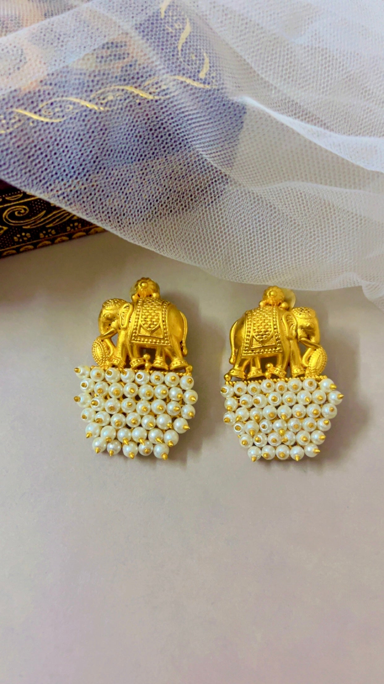 Golden Matang Earring