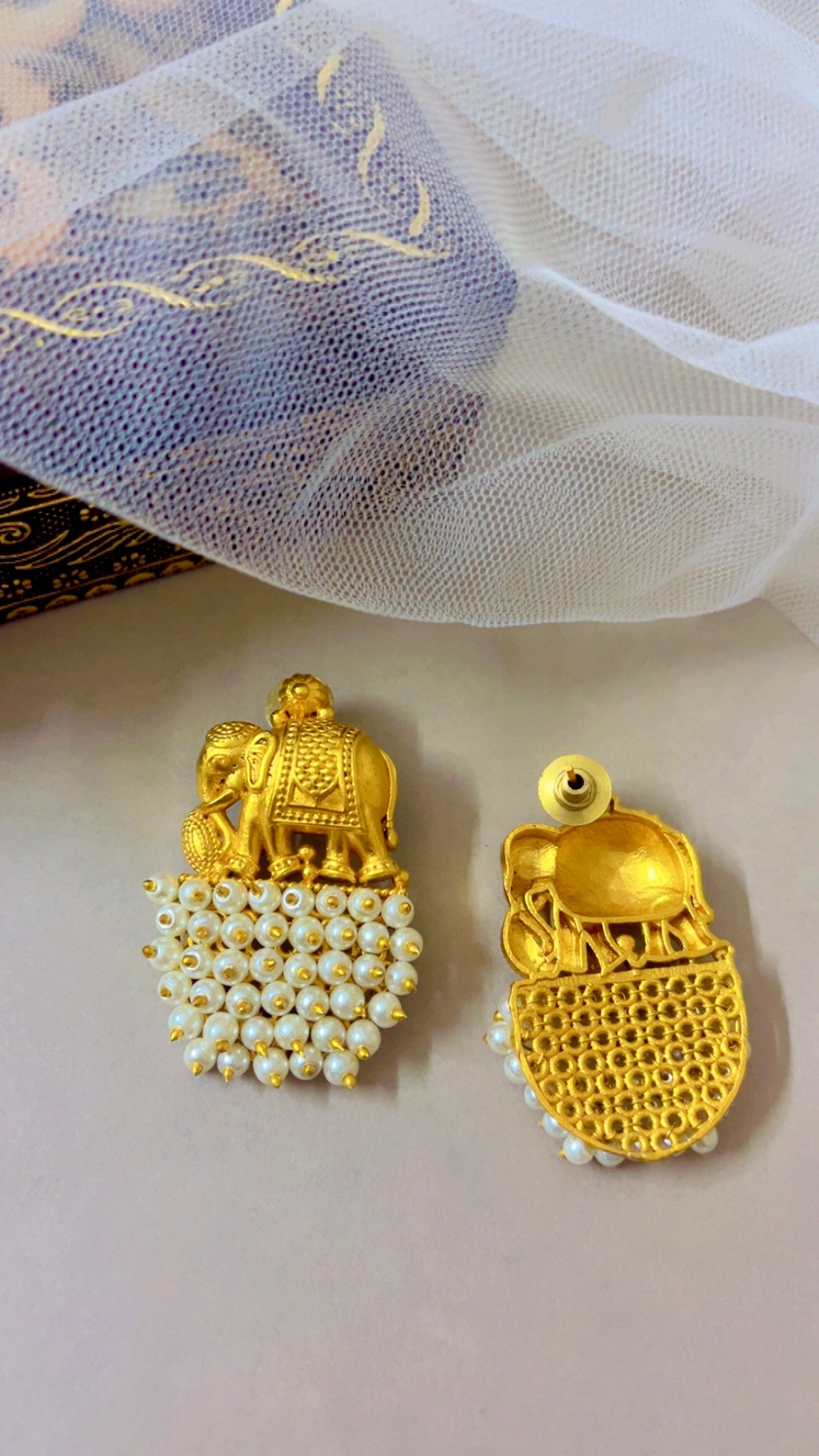Golden Matang Earring