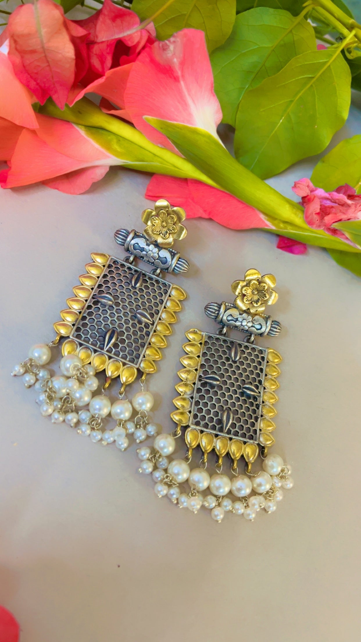 Jasreet Silver Earring