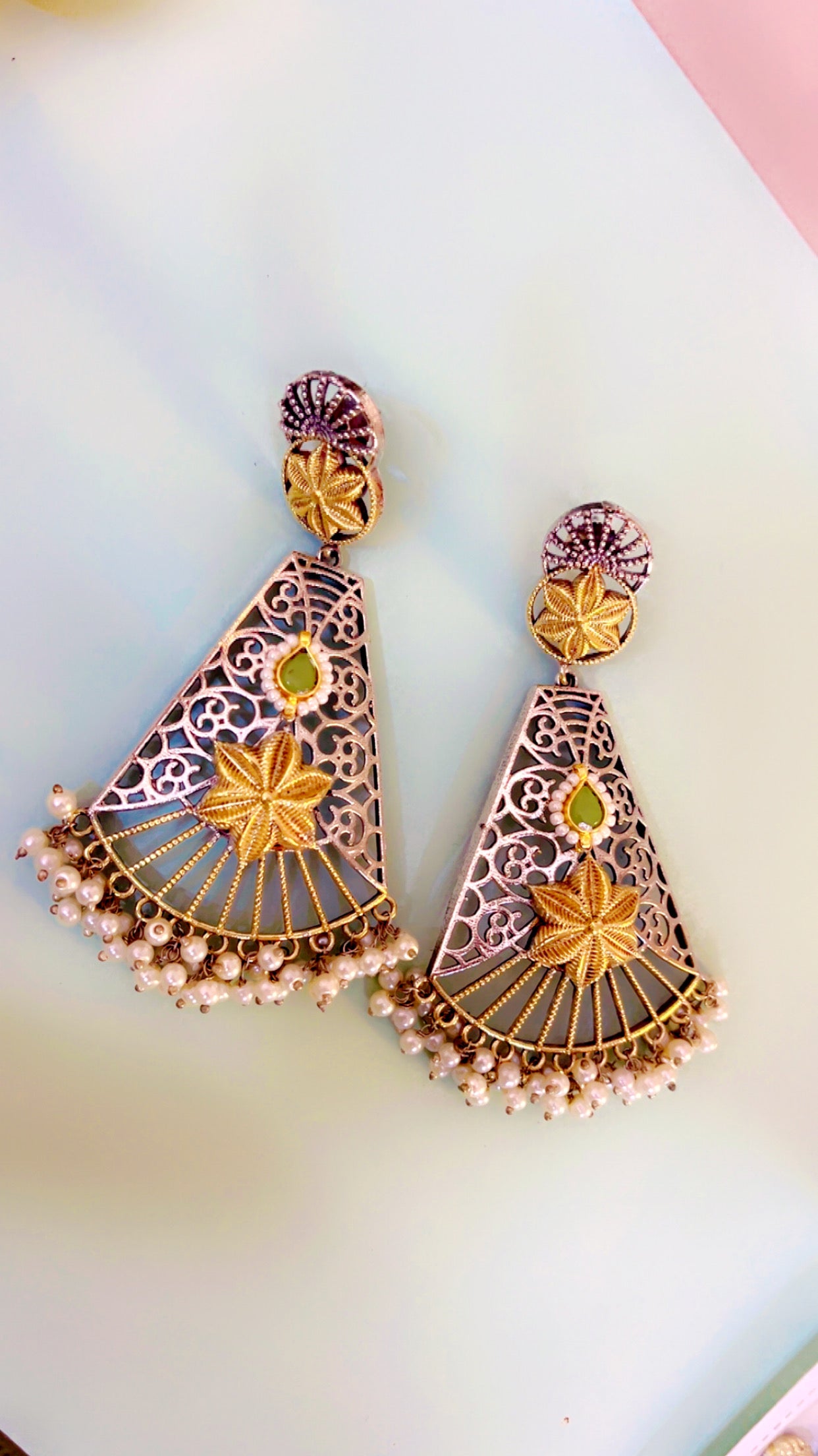 Vedangi Silver Earring