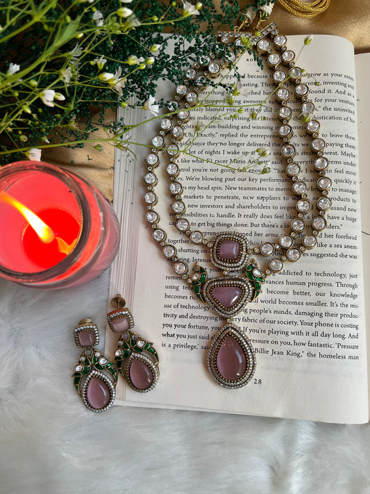 Pankhuri Polki Neckpiece