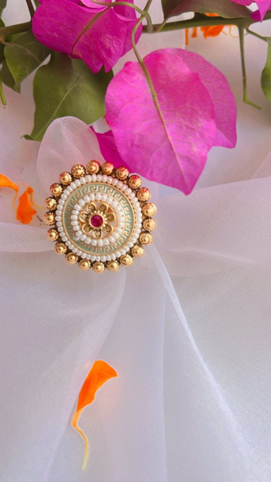 Moti Meena Ring