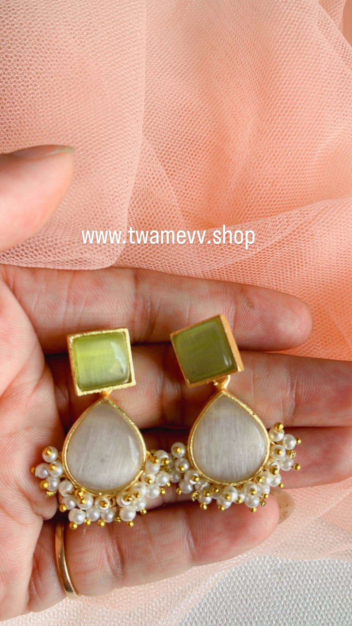 Green Deepsi Earring
