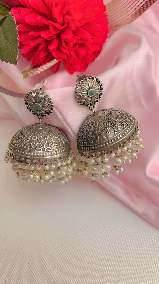 Mint Nalini Jhumka Earring