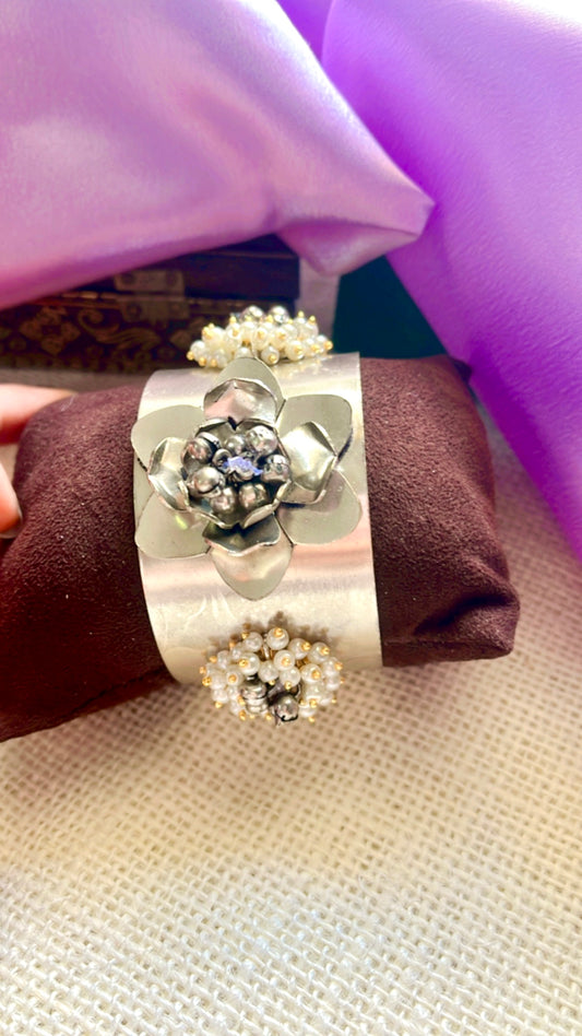 Radhika Silver Handcuff