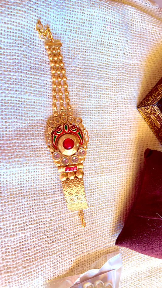 Ramya Golden Handcuff