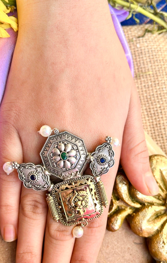 Ganesha Silver Ring