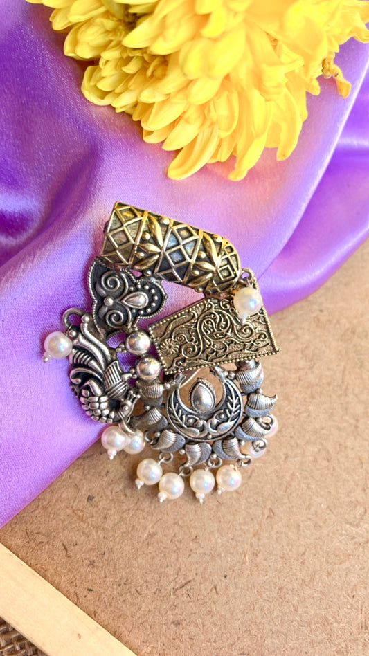 Dilrubh Silver Ring